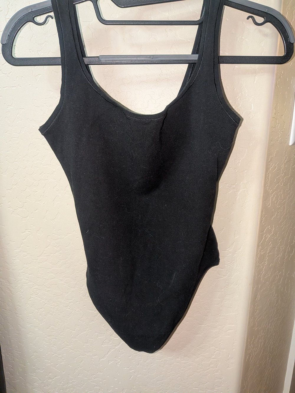 Victoria Secret- Classic Black Scoop Neck Bodysuit